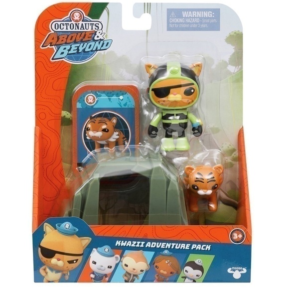 Moose Octonauts Above & Beyond Kwazii Deluxe Toy Figure Adventure Park Boy Toys - Picture 1 of 9